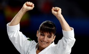 La karateca española Sandra Sánchez, tras la prueba de Kata femenina. EFE/Javier López/Archivo