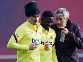 Le plan du Barça pour le reste de la saison de Dembélé. EFE
