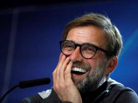 A genial resposta de Klopp. EFE/Juanjo Martín