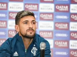 De Arrascaeta analizó el partido ante el campeón de la Sudamericana. EFE