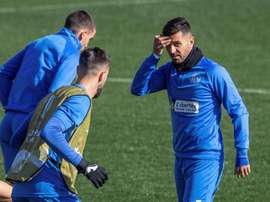 Un retour à l'entraînement 'surréaliste', pour Ángel. EFE