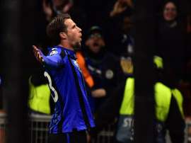 El Atalanta golea al Valencia. EFE