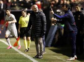 El Levante entrenará el mismo día del partido ante el Madrid. EFE