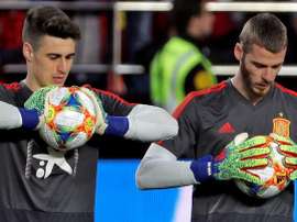 Kepa y De Gea son la cara y la cruz. EFE/Archivo