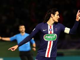 Cavani vuelve a escena. EFE