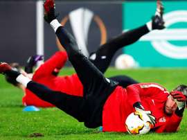 Vaclík, lesionado en Getafe, es duda para el choque ante el Cluj. EFE