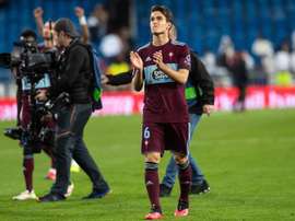 Denis Suárez sigue trabajando en solitario. EFE