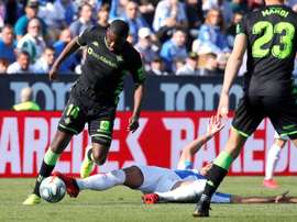 Carvalho sufre una sobrecarga y Rubi no quiere forzarle. EFE
