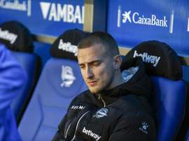 Rodrigo Ely, contento en el Alavés. EFE