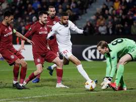 El Sevilla recibe al Cluj. EFE
