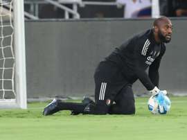 Vermeer calentó el Los Angeles FC-León. EFE