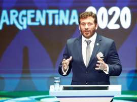 Alejandro Domínguez, optimista de cara al próximo Mundial. EFE/Archivo
