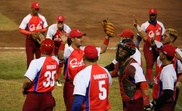 Con tres victorias sin derrotas, Cuba mantuvo su invicto y Venezuela quedó con una victoria y dos derrotas, en el torneo, previsto para finalizar el próximo domingo. EFE/Gustavo Amador/Archivo