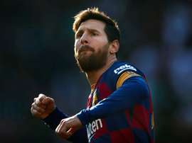 He loves playing at the Bernabéu. AFP