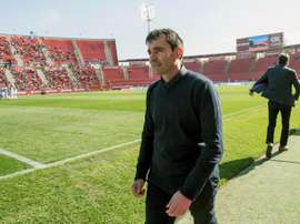 Garitano vuelve a Butarque, estadio que un día fue su hogar. EFE