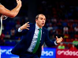 El entrenador del Joventut Badalona, Carles Duran. EFE/David Aguilar/Archivo