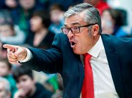 El entrenador del Montakit Fuenlabrada, Paco García. EFE/Quique García/Archivo