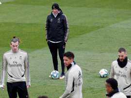 El técnico francés habló del 'Clásico' y optó por ser positivo. EFE