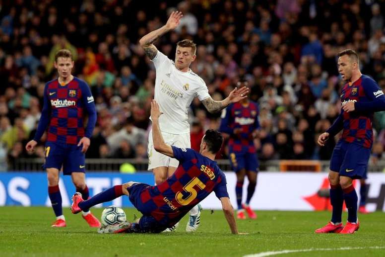 La Liga is expected to resume some time in June. AFP