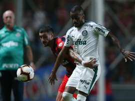 Nem Marcos Rocha, nem Mayke estarão na estreia contra o Tigre. EFE/Juan Ignacio Roncoroni/Archivo