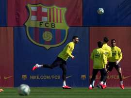 Jogadores do Barça podem reduzir ainda mais seus salários.EFE/ Enric Fontcuberta