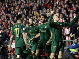 As medidas do Athletic para devolver o dinheiro aos seus torcedores. EFE/Pepe Torres