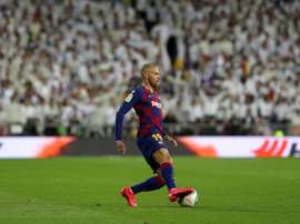 Braithwaite conta como foi a sua contratação pelo Barça. EFE