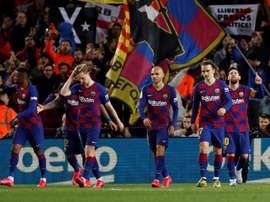 Barcelona's senior players have kept quiet about pay cuts. EFE