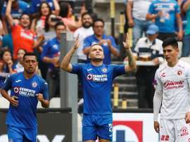Cruz Azul se mantiene en lo más alto. EFE/ José Méndez