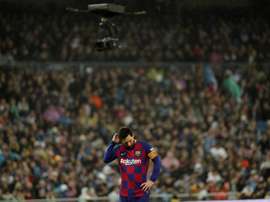 Leo Messi e Barcelona são um pesadelo para a Real Sociedad. EFE/JuanJo Martín/Arquivo