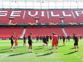 Sevilla e Roma não se enfrentarão nesta quinta-feira. EFE/Jesús Spínola