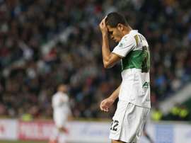 Jonathas de Jesus teve positivo para o coronavírus há uma semana. EFE/Arquivo