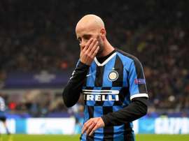 Borja Valero, admirador de Guti. EFE