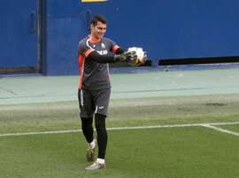 Andrés Fernández espera un regreso al fútbol con garantías. EFE