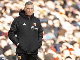 El Watford llama a sus abonados mayores de 65 años para conocer su estado. EFE/EPA/PETER POWELL