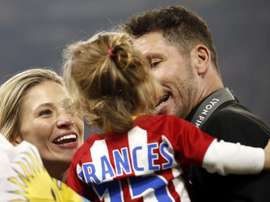 Con el lema 'Lo damos todo', Simeone se vuelca en la lucha contra el coronavirus. EFE