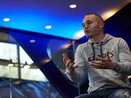 Iniesta confirmó que participa en el proyecto solidario 'Nuestra mejor victoria'. EFE