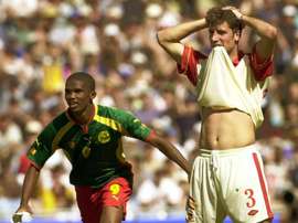 Lauren adora a Eto'o. EFE