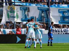 En Racing se bajan el sueldo para hacer frente a las pérdidas generadas por la crisis sanitaria. EFE
