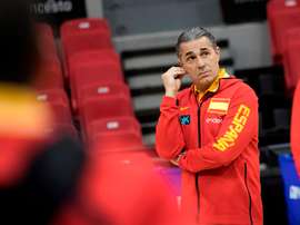 El seleccionador español, Sergio Scariolo. EFE/ Toni Galán/Archivo