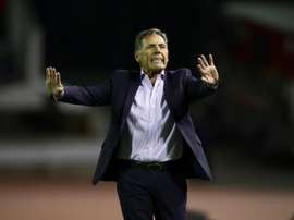 Russo, en contacto con sus jugadores pese a la cuarentena. EFE/Archivo