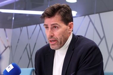El presidente de la Federación Española de Atletismo, Raúl Chapado, durante una entrevista con la Agencia EFE. EFE/ Adriana Sesma/Archivo