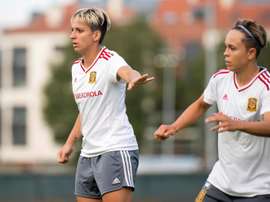 Unión en el fútbol femenino contra el coronavirus. EFE