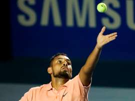 Nick Kyrgios de Australia, durante un partido. EFE/David Guzmán/Archivo