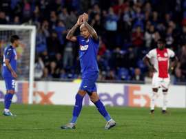 Deyverson, novo reforço do Alavés. EFE/Rodrigo Jiménez/Arquivo