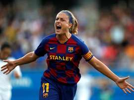Alexia reclama el mérito de ser campeonas de Liga. EFE/Archivo