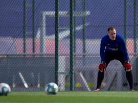 Stipe Pletikosa compare Ter Stegen à un quarterback. EFE