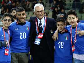 Gravina confirms there will be play offs if Serie A cannot be completed. EFE/ELISABETTA BARACCHI