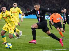 La LFP premia a Mbappé en detrimento de Ben Yedder. EFE