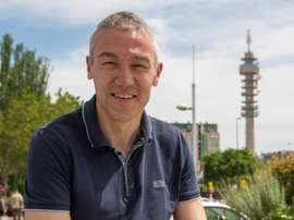 Xavi Aguado recordó la histórica fecha. EFE